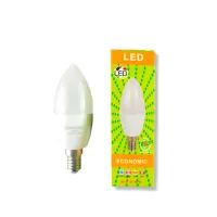 Светодиодная лампа 10 Вт, цоколь Е14, 6500 К